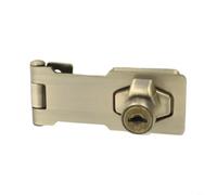 CWOQOCW Cerradura de gabinete con llaves para un almacenamiento seguro, pestillo de aleación de zinc para puertas, cajones, taquillas, garaje, mecanismo de rotación simple de 90 grados, acabado