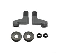 CWOQOCW Conector de esquina ajustable de cobre para grifo de ducha con cubierta decorativa, ángulo ampliado para 8-12 cm, adaptador de fontanería G1/2 a G3/4 (gris)