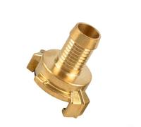 CWOQOCW Conector de manguera de latón Acoplamiento rápido para una gestión eficiente del agua de jardín e industrial con para fijación y desmontaje rápidos para sistemas de tubos alemanes