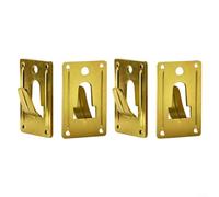 CWOQOCW Placa colgante remachada para calentador de agua, soporte de gancho redondo multiagujero resistente para montaje seguro en pared de calentadores eléctricos, kit de soporte de instalación de