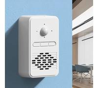 CWOQOCW Timbre recargable con sensor de movimiento con 20 indicaciones de voz, timbre de bienvenida inalámbrico, volumen ajustable, soporte magnético para entrada de oficina y tienda