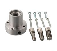 CWOQOCW Tornillo de placa frontal de torno para carpintería, panel de acero de 2 pulgadas con rosca TPI de 1 pulgada x 8, compatible con máquinas de torneado de madera para montaje en platos de cuenco
