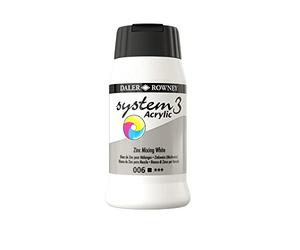 Cwr - 3 ml.500 acr.system color - blanco de zinc mix