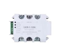 CXDFRSER Módulo regulador de Voltaje CA monofásico de 120 A y 220 V, regulador de Potencia SCR, 4-20 mA, 0-10 V, Control por potenciómetro