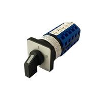CXFCIHFT Selector de Cambio LW26-10/5 Serie LW28 Interruptor de Leva rotativo de Doble Potencia con Contacto de Plata de 2 Posiciones y 5 Polos y 10 A(1-2 Position)