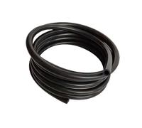 CXGBQSJ Tubo De Silicona Diámetro Interior 20 Mm Longitud 1 M Tubo De Caucho De Silicona Negro Manguera De Aire Tubería De Agua para Riego por Goteo, Drenaje,20x24