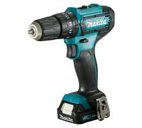 CXT 12V max. Taladro atornillador percutor de batería HP333DSAX1 (12 V, 2 baterías, 2 Ah, 30 Nm, 2 baterías + maletín con accesorios incluidos)