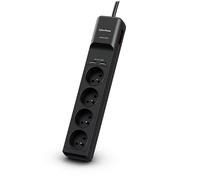 Cyberpower tracer iii p0420sud0-fr limitador de tensión negro 4 salid