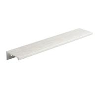cyclingcolors 1x Tirador mueble perfil Lucata aluminio 52 mm estilo moderno acabado efecto inox para cajón armario puerta cocina dormitorio herrajes