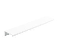 cyclingcolors 1x Tirador mueble perfil Lucata aluminio 84 mm estilo moderno acabado blanco mate para cajón armario puerta cocina dormitorio herrajes