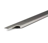 cyclingcolors 1x Tirador mueble perfil Ramara aluminio 596 mm estilo moderno acabado efecto inox para cajón armario puerta cocina dormitorio herrajes
