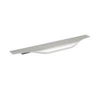 cyclingcolors 1x Tirador mueble perfil Sophia aluminio 396 mm estilo moderno acabado efecto inox para cajón armario puerta cocina dormitorio herrajes