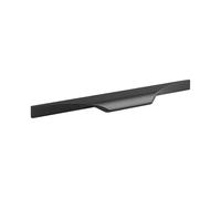 cyclingcolors 1x Tirador mueble perfil Tende aluminio 296 mm estilo moderno acabado negro mate para cajón armario puerta cocina dormitorio herrajes