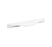 cyclingcolors 1x Tirador mueble perfil Zoid aluminio 496 mm estilo moderno acabado blanco mate para cajón armario puerta cocina dormitorio herrajes