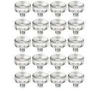 cyclingcolors 20x Topes Transparente para Muebles Goma vidrio lagrimas mesa almohadillas de silicona Parachoques soportes estantes