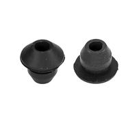 cyclingcolors 2x Arandelas Ojales Tapónde Goma Manguera Tubo Gasolina Tanque Universal Cortacéspedes Cortador, Ø9mm 1 orificio