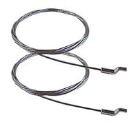 cyclingcolors 2x cable acelerador control tracción para cortacésped 1.9m forma Z tractor pieza motocultor