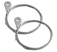 cyclingcolors 2x Cable acelerador control tracción para cortacésped forma ojal 6,5 mm tractor pieza motocultor