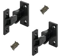 cyclingcolors 2x KEKU AS herraje unión embutir Ferretería armarios muebles clip bisagra puerta conector plástico