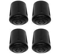 cyclingcolors 4X Patines deslizantes para sillas Caucho EPDM Gomas Patas Muebles Redondas Tapón Tapones pies Protectores de Suelo (40 mm)