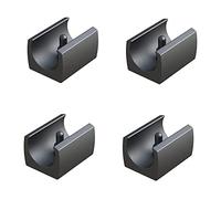 cyclingcolors 4X Patines Sillas Muebles pies Tope Tapas con Teton Tubos Redondos Tapones Plástico pies (D1 (mm) : 20-22)
