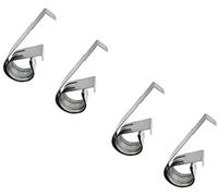 cyclingcolors 4x soporte de zócalo para muebles cocina clip metal patas pies resorte para paneles