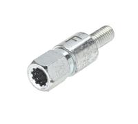 cyclingcolors Adaptador para cabezal de desbrozadora, estrella, 10 dientes, compatible con Stiga, Echo