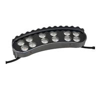 CYHTYM Luz LED circular para árboles de exterior DC24V, foco expandible de luz cálida para palmeras y jardines, iluminación LED tipo pilar romano(1 SETS(For Expanding))