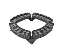 CYHTYM Luz LED circular para árboles de exterior DC24V, foco expandible de luz cálida para palmeras y jardines, iluminación LED tipo pilar romano(4 SETS)
