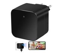 CYI Cargador USB con Cámara Oculta 1080P, Mini Cámara Espía Oculta WiFi 5G/2.4G, Camaras Espias Camufladas con Detección de Movimiento y Almacenamiento en la Nube para Uso en hogares, oficinas, etc.