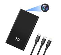 CYI Micro Cámara Espia Oculta 5000mAh, Camaras de Vigilancia sin Cables Camufladas HD 1080, Mini Spy Camera Oculta con Visión Nocturna & Grabación en Bucle para Seguridad en el Hogar