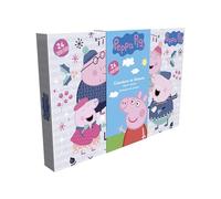 CYP Brands Peppa Pig- Calendario de adviento, Navidad, Calendarios, Sorpresas, Multicolor, Producto Oficial