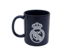 CyP Brands - Taza cerámica Real Madrid 300 ml, azul con escudo blanco, en caja producto oficial