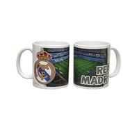 CYP Imports MG-11-RM Taza Porcelana Estadio, diseño Real Madrid, Porcelana, Multicolor, 15x5x10 cm