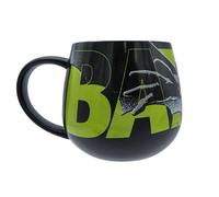 CYPBRANDS Batman- Taza, Taza de desayuno, Menaje, Tazas divertidas, Color negro, Producto Oficial