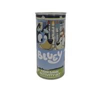 CyP Brands – Set de dibujo Bluey – Papelería con pinturas, pegatinas y hucha – Producto oficial