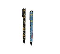CYPBRANDS Dragon Ball- Set 2 Bolígrafos Infantil y Juvenil, Material Escolar, Pack Regalo, Metálicos, Multicolor, Producto Oficial