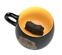 CYPBRANDS Harry Potter- Taza, Taza de desayuno, Menaje, Tazas divertidas, Color negro, Producto Oficial