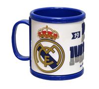 CYPBRANDS REAL MADRID CF - Taza Rubber 3D, de Plástico, Multicolor, Producto Oficial