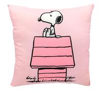 CyP Brands Cojín decorativo Snoopy Caseta Rosa 35 x 11 x 35 cm Diseño divertido Producto oficial