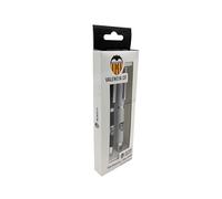 CYPBRANDS- Valencia, Set con Dos Bolígrafos, Estuche, Escritura, Caja Regalo, Color Blanco, Producto Oficial