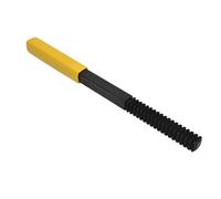 Cyrank Lima Rosca, Lima de Metal Manual, métrico 0,75, 1,0, 1,25, 1,5, 1,75, 2,0, 2,5, 3,0 mm Herramienta de reparación de Archivos de roscas, Limas de Mano con Mango Desmontable