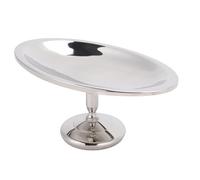 Cyrank Taza de postre de acero inoxidable, tazón de metal para servir postre, yogur con patas, taza de caramelo, tazón para magdalenas con patas para bocadillos de pudín de frutas