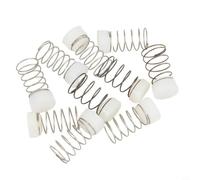 CYRENT Muelle de válvula de compresor de 13,5 mm - Kit de almohadillas de sellado de 10 piezas