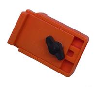 CYRENT Paquete de 12 cuñas ajustables para instalación de suelos de madera, espaciadores de 1/4 a 1 pulgada en naranja para herramientas de suelo