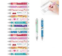 CZAYEFNH bolígrafos enfermería 20 Unidades, bolígrafos para Enfermeras con Frases motivadoras, Tinta Negra, diseño médico, Regalos para Estudiantes y asistentes de enfermería