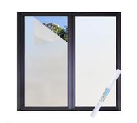 CZAYEFNH Vinilos para Ventanas Privacidad, Vinilos para Cristales Opaco, 30x500cm, Lamina Vinilo Ventana Estático Anti UV, Vinilo Autoadhesivo Decorativo para Puertas Cristal Bano Cocina