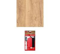 d-c-fix Vinilo Adhesivo Muebles Roble Ribbeck Oak Efecto Madera Autoadhesivo & espátula Vinilo Kit para Pegar vinilos Adhesivos Muebles, Cristales