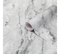 d-c-fix vinilo adhesivo muebles Romeo gris mármol óptico autoadhesivo impermeable decorativo para cocina, armario, puerta, mesa papel pintado forrar rollo láminas 90 cm x 2,1 m