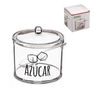 D,casa - Azucarero de Cocina Original acrilico diseño Frase AZUCAR